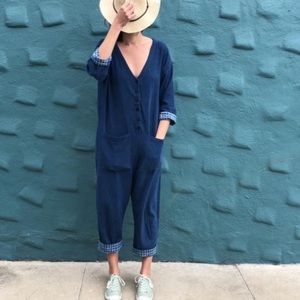 Happy French Gang Indigo Jumpsuit